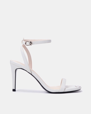 Giày Sandal Gót Thanh Phối Khoá Trang Trí Jn