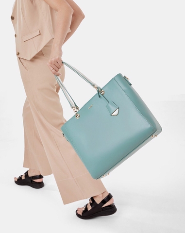 Túi Xách Lớn Tote Lớn Gắn Charm Trang Trí