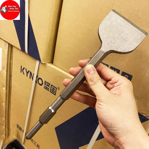 KYNKO 17*280*75 MŨI ĐỤC DẸT BÊ TÔNG CHẤT LƯỢNG CAO Ø17 DÀI 280MM NGANG 75MM CHẤT LIỆU THÉP 40Cr Chuôi SDS