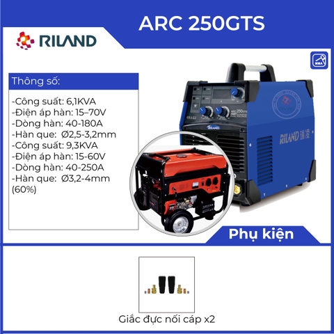 Máy hàn sắt Riland ARC 250GTS