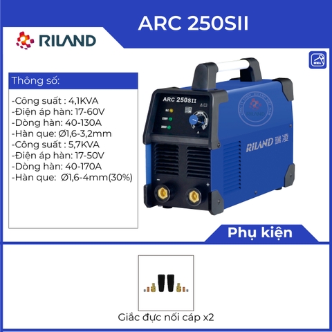 Máy hàn sắt Riland ARC 250SII