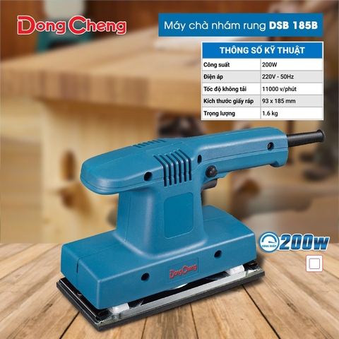 Máy chà nhám rung DongCheng DSB 185B