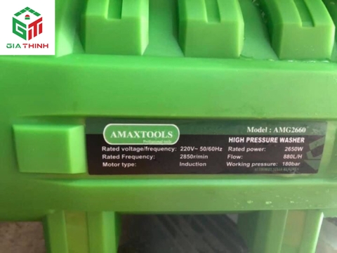 Máy Rửa Xe Amaxtools AMG2660