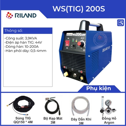 Máy hàn Riland TIG WS 200S