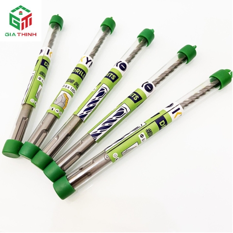 MŨI KHOAN BÊ TÔNG Ø6 ĐẦU DẸT DÀI 160MM KYNKO 6*160 SDS