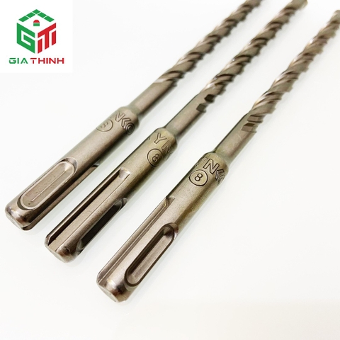 MŨI KHOAN BÊ TÔNG Ø8 ĐẦU DẸT DÀI 160MM KYNKO 8*160 SDS