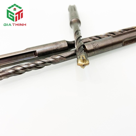 MŨI KHOAN BÊ TÔNG Ø6 ĐẦU CHỮ THẬP 4 CẠNH DÀI 110MM KYNKO 6*110 SDS