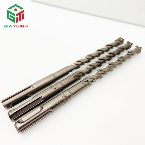 MŨI KHOAN BÊ TÔNG Ø10 ĐẦU CHỮ THẬP 4 CẠNH DÀI 160MM KYNKO 10*160 SDS