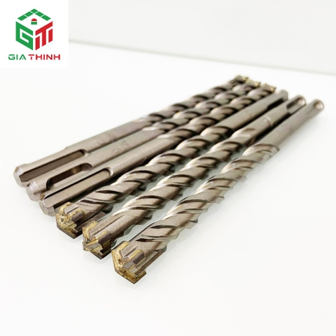 MŨI KHOAN BÊ TÔNG Ø12 ĐẦU CHỮ THẬP 4 CẠNH DÀI 160MM KYNKO 12*160 SDS