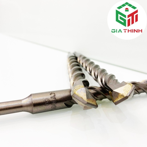 MŨI KHOAN BÊ TÔNG Ø20 DÀI 260MM XUYÊN TƯỜNG 2 CẠNH ĐẦU DẸT SDS KYNKO