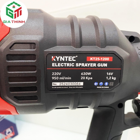 MÁY PHUN SƠN ĐIỆN KYNTEC KT25 - 1200