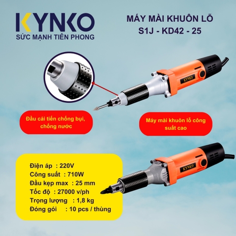 Máy mài khuôn Kynko S1J-KD42-25