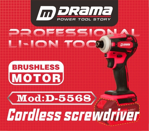 Thân máy chuyên vít pin Drama D-5568
