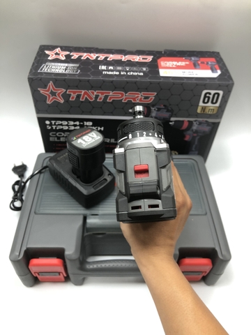 Máy khoan pin 18V TNT Pro TP934-18KH