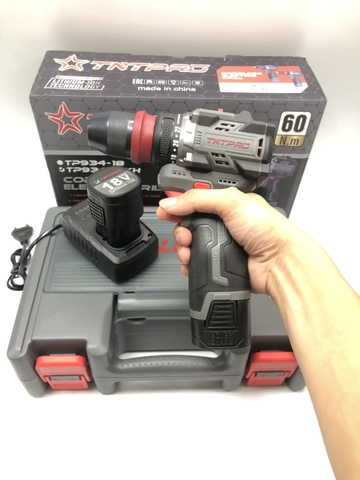 Máy khoan pin 18V TNT Pro TP934-18KH