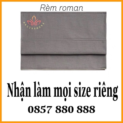 Rèm cửa sổ đẹp Rèm roman, Rèm cửa sổ xếp lớp (làm theo kích riêng)