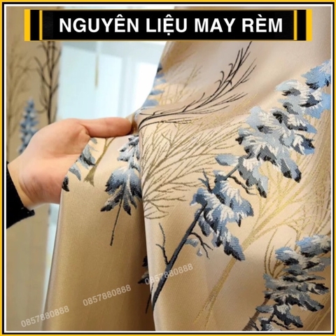[ Thanh Lý ] Vải may rèm cửa, Nguyên liệu may rèm khổ cao 2,8m