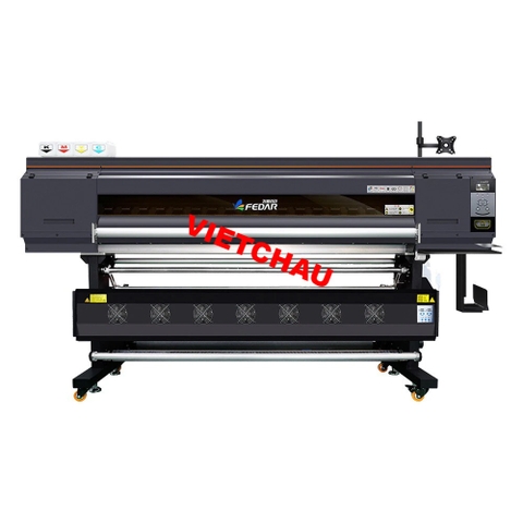 MÁY IN CHUYỂN NHIỆT 4 ĐẦU IN I3200 KHỔ 1900MM