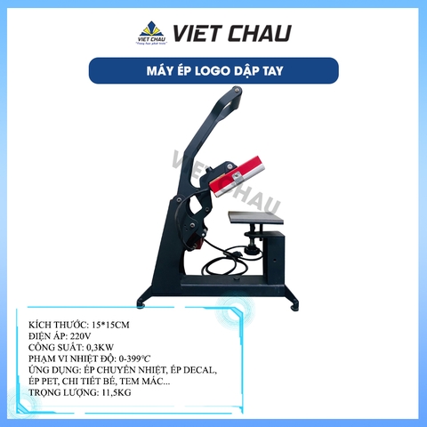 MÁY ÉP NHIỆT LOGO DẬP TAY