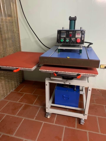 MÁY ÉP NHIỆT 60x80cm ĐẨY MÂM DƯỚI THUỶ LỰC
