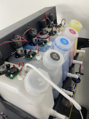 BỘ HỘP/ KHAY ĐỰNG MỰC MÁY IN PET