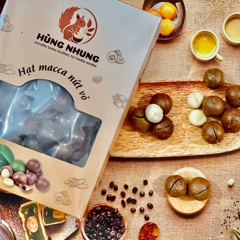 Hạt Dinh Dưỡng Macca ( Hộp Pet 500g Hoặc Hộp Giấy 500g )