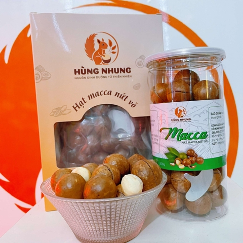 Hạt Dinh Dưỡng Macca ( Hộp Pet 500g Hoặc Hộp Giấy 500g )