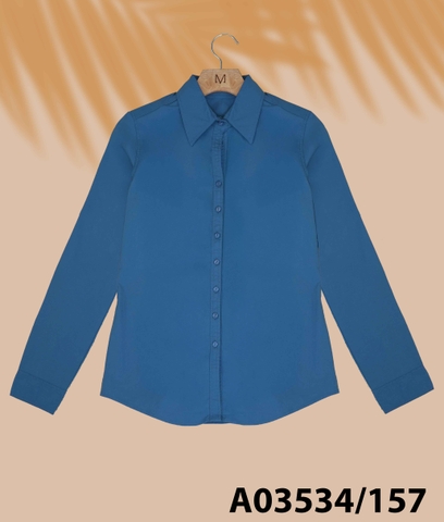 Áo Sơ Mi Cotton Tay Dài - A3534/157