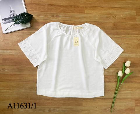 Áo Kiểu Lụa Hàn Tay Lở - A11631/1