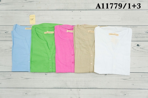 Áo Kiểu Linen Tay Lở - A11779/1