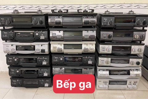 bếp ga mặt men