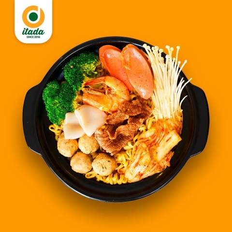 Mì kim chi thập cẩm