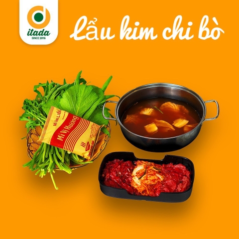 Lẩu kim chi bò