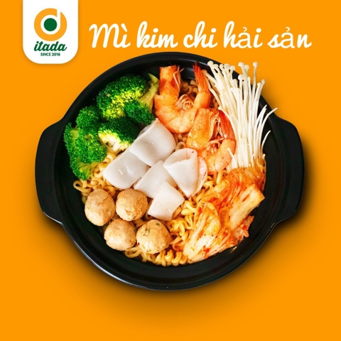 Mì cay kim chi hải sản