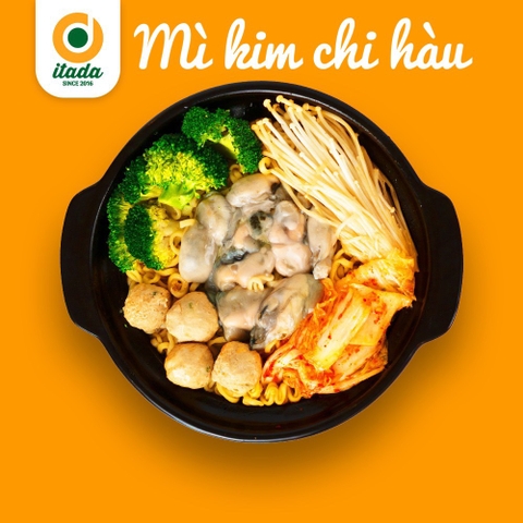 Mì cay kim chi hàu