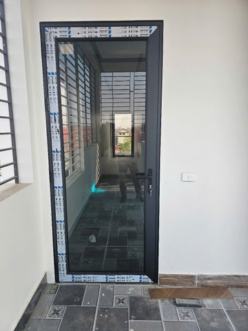 Hệ cửa đi và cửa sổ 55 vát cạnh trơn