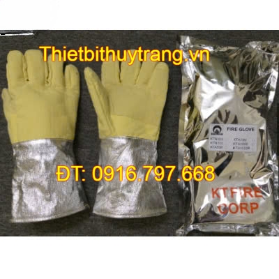 GĂNG TAY CHỐNG CHÁY TRÁNG BẠC KTA1000 KOREA