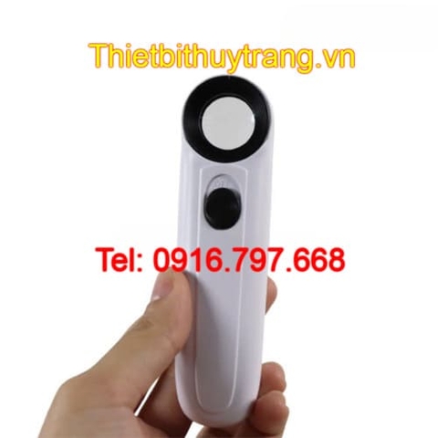 KÍNH LÚP MINI CẦM TAY 40X/21MM CÓ ĐÈN CHIẾU SÁNG TT20
