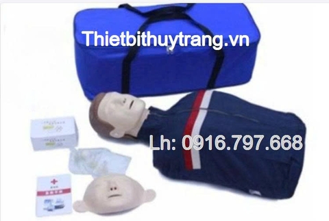 Mô Hình Thực Tập Ép Tim Thổi Ngạt Bán Thân