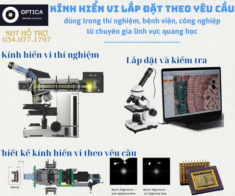Kính hiển vi theo yêu cầu (customized microscope stack)