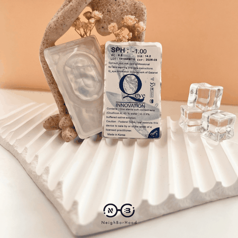 Kính áp tròng 3 tháng KHÔNG MÀU