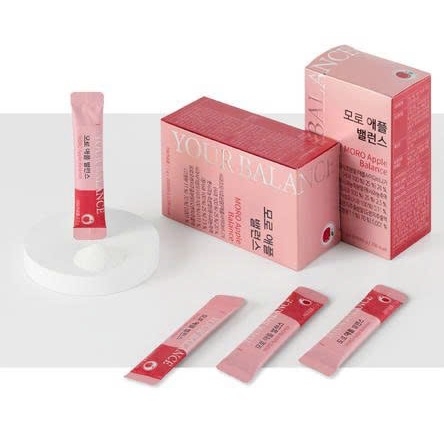 Hộp Bột Uống Moro Orange Dấm Táo Your Balance 20 gói Bản Nâng Cấp