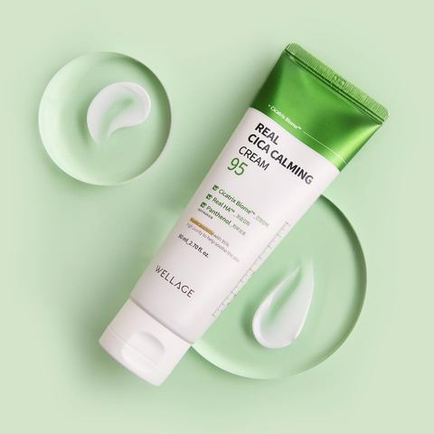 Kem Dưỡng Da Wellage Real Cica Calming 95 Cream 80ml