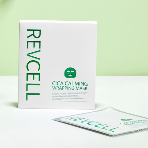 Mặt nạ thạch phục hồi da Cica Carming Wrapping Mask Revcell Official
