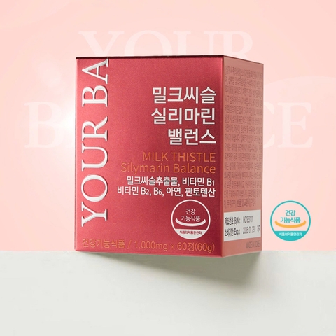 Hộp viên uống bổ gan Milk Thistle Your Banlance