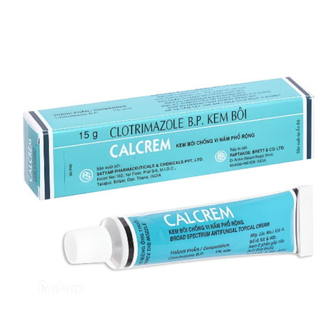 Tub Calcrem (Clotrimazole) Ấn Độ