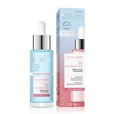 Tinh chất dưỡng da Eveline Serum Shot dưỡng ẩm Hyaluronic axit 30ml