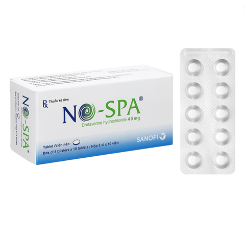 No Spa 40mg (Drotaverine) Sanofi