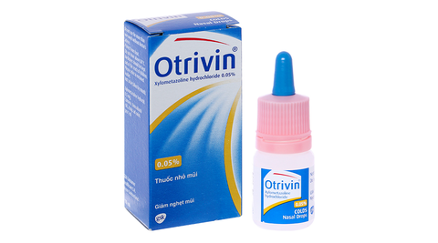Nhỏ mũi Otrivin 0.05% (Xylometazoline) GSK
