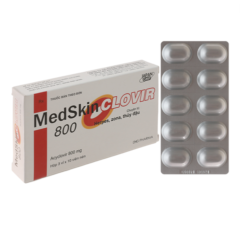 Medskin Clovir 800 (Acyclovir) DHG